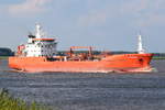 ELSA ESSBERGER , Tanker , IMO 9481001 , Baujahr 2013 , 99 × 16.5m ,  Grünendeich 10.09.2017