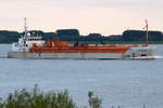 FROYA , CO2 Tanker , IMO 9345350 , Baujahr 2005 , 82.5 × 12.6m , 10.09.2017 Grünendeich