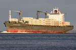 HAMMONIA HUSUM , Containerschiff , IMO 9326835 , Baujahr 2006 , 210 × 30.23m ,     2556 TEU , 11.09.2017 Cuxhaven