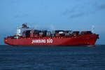 RIO BLANCO , Containerschiff , IMO 9348089 , Baujahr 2009 , 286.5 × 40.1m , 5905 TEU , 26.12.2017 Cuxhaven