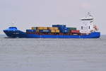 ICE MOON , Feederschiff , IMO 9428217 , Baujahr 2008 , 129.6 × 20.83m , 698 TEU , 03.04.2018 Alte Liebe Cuxhaven