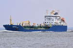MERGUS , Asphalt/Bitumen Tanker , IMO 9503914 , Baujahr 2012 , 99.9 × 16m , 03.04.2018 Cuxhaven Alte Liebe  