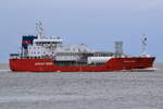 CORAL STICHO , LPG Tanker , IMO  9685504 , Baujahr 2014 , 99.95 × 17.2m , 05.04.2018 Cuxhaven Alte Liebe