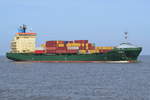 HARRISON , Feederschiff , IMO 9220079 , 840 TEU , Baujahr 2002 , 158.75 × 25.6m , Cuxhaven 07.04.2018