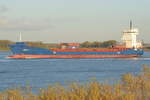 ARIES J , Feederschiff , IMO 9514767 , Baujahr 2011 , 151.72 × 23.43m , 786 TEU , 02.11.2018  Grünendeich