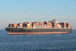 SEASPAN HUDSON , Containerschiff , IMO  9630418 , Baujahr 2015 , 337 × 48.31m , 10100 TEU , 07.11.2018 Cuxhaven