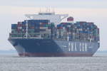 CMA CGM KERGUELEN , Containerschiff , IMO 9702132 , Baujahr 2015 , 398 × 54m , 17722 TEU , 10.11.2018 Cuxhaven