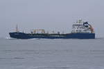 MERGUS , Asphalt/Bitumen Tanker , IMO 9503914 , Baujahr 2012 , 99.9 × 16m , Cuxhaven , 22.12.2018
