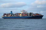 DALI , Containerdchiff , IMO 9697428 , Baujahr 2015 , 299.92 × 48.2m , 10000 TEU , 25.12.2018 , Cuxhaven