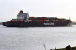 MONTREAL EXPRESS , Containerschiff , IMO 9253741 Baujahr 2003 , 294.01 × 32.31m , 4402 TEU , Grünendeich