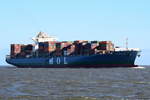 MOL Gratitude , Containerschiff , IMO  9535187 , Baujahr 2012 , 275.07 × 40.04m , 5605 TEU , 13.05.2019 , Cuxhaven