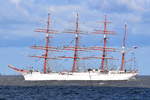 Sedov , Segelschiff , IMO 7946356 , Baujahr 1921 , 117.5 × 14.62m , 13.05.2019 , Cuxhaven