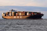 MSC Romane , Containerschiff , IMO 9745653 , Baujahr 2017 , 299.89 × 48.33m , 9408 TEU , 14.05.2019 , Cuxhaven