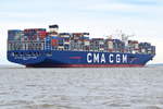 CMA CGM Antoine de Saint Exupery , Containerschiff , IMO 9776418 , Baujahr 2018 , 400 × 59m , 20776 TEU , 16.05.2019 , Cuxhaven 