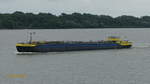 BLANKENRODE (ENI 04807760) am 14.7.2019, Hamburg, Unterelbe /  TMS / 1982 t / Lüa 99,9 m, B 9,48 m, Tg 3,2 m /1 Diesel, Caterpillar, 783 kW (1.065 PS) / gebaut 2009  