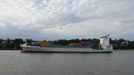 HENNEKE RAMBOW (IMO 9354430) am 14.8.201 Hamburg auslaufend, Elbe Höhe Bubendeyufer / 
Feederschiff / BRZ 9.981 / Lüa 134,44 m, B 22,5 m, Tg 8,71 m / 1 Diesel, MAK 9 M 43, reduz. 7.900 kW (7.740 PS), 18,5 kn / 868 TEU, 150 Reeferanschlüsse / gebaut 2007 bei Sietas, HH-Neuenfelde / Eigner: Rambow Reederei, Drochtersen, D.,  Operator: Unifeeder AS, Aarhus, Denmark / Flagge. Deutschland, Heimathafen: Hamburg /
