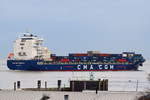 CMA CGM PREGOLIA ,Containerschiff , IMO 9745500 , Baujahr 2018 , 195 x 32.2 m , 2636 TEU , Cuxhaven , 15.03.2020