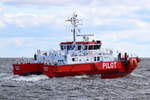 BORKUM , PILOTTENDER , MMSI: 211181900  , 26 x 14 m , 21.03.2020 , Cuxhaven