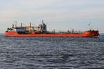 MIDVOLGA -3 , Tanker , IMO 9735141 , Baujahr 2014 , 139.9 x 16.7 m , 02,06,2020 , Cuxhaven