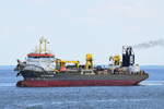 WILLEM VAN ORANJE , Saugbagger , IMO 9449065 , Baujahr 2010 , 136 x 28 m , Cuxhaven , 03.06.2020