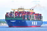 HMM ALGECIRAS , Containerschiff , IMO 9863297 , Baujahr 2020 , 400 x 61 m , 23946 TEU , 10.06.2020 , Grünendeich 