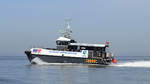 COMMODORE, Offshore Turbine Services am 15.09.2020 auf der Elbe nähe Cuxhaven