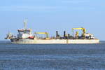 KAISHUU , Saugbagger , IMO 9226152 , Baujahr 2002 , 157.97 x 27.8 m , 09.11.2021 , Cuxhaven