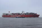 CAP SAN RAPHAEL , Containerschiff , IMO 9622253 , 10500 TEU , 333.2 x 48.32 m , Baujahr 2014 , 11.11.2021 , Cuxhaven