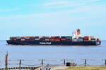 QUEBEC EXPRESS , Containerschiff , IMO 9294836 , 267.7 x 32.2 m , Baujahr 2006 , 5512 TEU , Cuxhaven , 19.04.2022