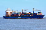 MARTHA A , Containerschiff , IMO 9299484 , Baujahr 2005 , 207.4 x 29.87 m , 2474 TEU , Cuxhaven , 21.04.2022