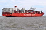 CAP SAN LORENZO , Containerschiff , IMO 9622227 , 333.2 x 48.32 m , Baujahr 2013 , 9814 TEU , Cuxhaven , 22.04.2022