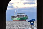 EVER ACT , Containerschiff , IMO 9893905 , Baujahr 2021 , 399.9 x 61,5 m , 23992 TEU , 07.04.2025 , Cuxhaven - Alte Liebe , 