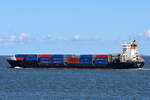VEGA ALPHA , Feederschiff , IMO  9301081 , Baujahr 2005 , 155 x 22 m , 917 TEU , 07.04.2025 , Cuxhaven - Alte Liebe , 