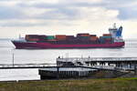NAVI BALTIC , Feederschiff , IMO 9386718 , Baujahr 2009 , 168.11 x 26,8 m , 1425 TEU , 08.04.2025 , Cuxhaven - Alte Liebe , 