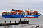 COSCO SHIPPING SEINE , Containerschiff , IMO 9731949 , Baujahr 2017 , 299.9 x 48.2 m , 9400 TEU ,