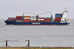ARNAFELL , Mehrzweckschiff , IMO 9306005 , Baujahr 2005 , 138 x 21m , 908 TEU , 10.04.2025 , Cuxhaven - Alte Liebe , 