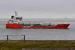BARTOK , Tanker , IMO 9517458 , Baujahr 2009 , 99 x 14m ,  Cuxhaven - Alte Liebe , 10.04.2025 ,