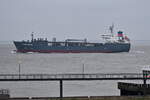 CLAMOR SCHULTE , LPG Tanker , IMO 9220809 , 128 x 18 m , Baujahr 2002 , Cuxhaven - Alte Liebe , 10.04.2025 , 