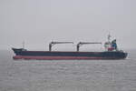 SENATA , Bulk Carrier, IMO 9451575 , 140 x 20 m , Baujahr 2008 ,  Cuxhaven - Alte Liebe , 11.04.2025 ,