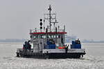 STEUBENHÖFT , Wasser-Injektions-Schiffes , ENI  04807490  , 40 x 10 m , Baujahr 2019 , 11.04.2025 , Cuxhaven - Alte Liebe ,