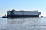BLUE ASPIRE , Fahrzeugtransporter , IMO 9968607 , Baujahr 2024 , 200 x 38 m , 12.04.2025 ,  Cuxhaven - Alte Liebe , 