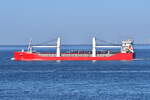 FINN III , General Cargo Schiff , IMO 9534456 , Baujahr 2011 , 117 x 18 m , 12.04.2025 ,  Cuxhaven - Alte Liebe , 