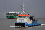 COASTAL LIBERTY , Offshore Tug/Supply Schiff , IMO 9186077 , Baujahr 1997 , 40 x  10 m ,  Cuxhaven , Alte Liebe , 27.10.2025 ,

