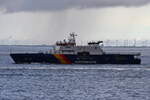 BP 83 BAD DÜBEN , Küstenwache ,IMO 9830032 , Baujahr 2019 , 86,02 x 13,42 m , 27.10.2025 , Cuxhaven , Alte Liebe 