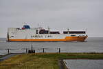 GRANDE AFRICA , Ro-Ro Frachtschiff, IMO 9130949 , Baujahr 1998 , 214 x 32 m , 1321 TEU , Cuxhaven , Alte Liebe , 29.10.2025 ,