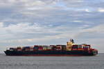 W KAMPALA , Containerschiff , IMO 9215311 , Baujahr 2001 , 299.99 x 42.8 m , 6802 TEU , 31.10.2025 ,Cuxhaven , Alte Liebe , 