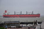 PAN SAPPHIRE , Massengutfrachter , IMO 9860386 , Baujahr 2020 , 200 x 32 m , Cuxhaven , Alte Liebe , 22.12.2025 