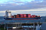 ESPERANCE , Feederschiff , IMO 9491484 , Baujahr 2011 , 168.1 x 25.6 m , 1436 TEU , Cuxhaven , Alte Liebe , 24.12.2025 , 