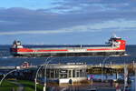 MAXIMA , General Cargo Schiff , IMO 9882061 , Baujahr 2021 , 150 x 16 m , Cuxhaven , Alte Liebe , 24.12.2025 , 