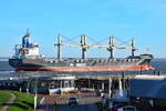 BLUE MASTER II , General Cargo Shiff , IMO 9465411 , Baujahr 2013 , 200 x 30 m , 2225 TEU ,  Cuxhaven , Alte Liebe , 25.12.2025 , 